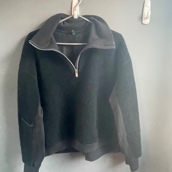 lululemon athletica Black Cowl Neck Sweater - Picture 2 of 6